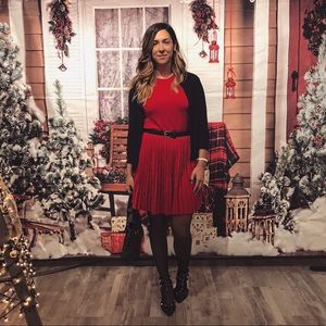 Sleeveless Sweater Dress